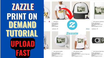 How to Upload Fast on Zazzle | Zazzle Print on Demand Tutorial 2022