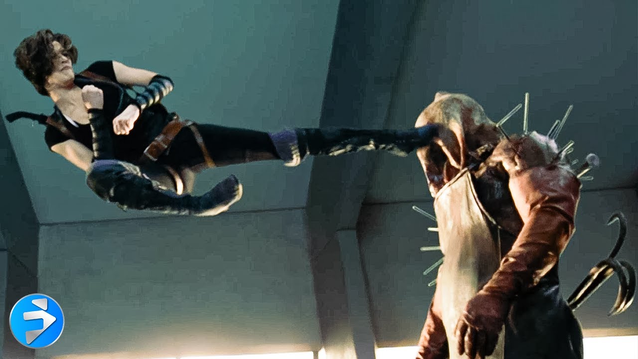 Alice & Claire Destroy the Axeman | RESIDENT EVIL: AFTERLIFE