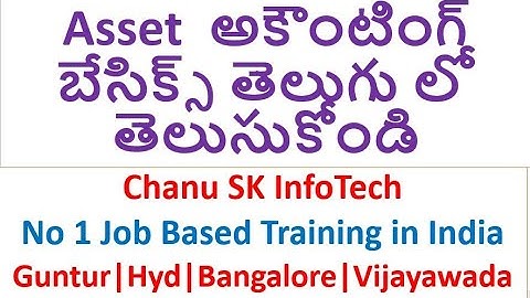 SAP FICO in Telugu| Asset accounting Overview | SAP FICO Course in Telugu| SAP FICO in Telugu Videos