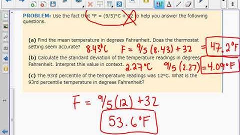 AP Stats - 2.1B - Transforming Data