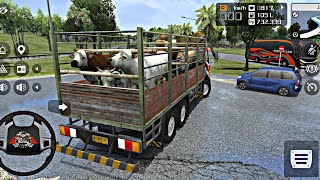 🚛 Truck Simulator Indonesia by Maleo - Cattle Delivery ✅ Surabaya to Malang 🛣️ Android Gameplay screenshot 5
