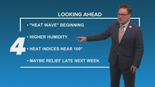 New Orleans Weather: High temps back to the 90s after 228 days