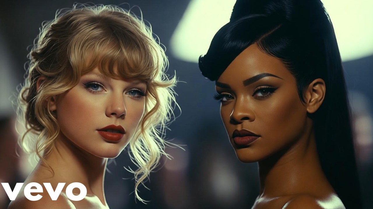 Taylor Swift ft  Rihanna -- Mind-night Mirrors (Official AI Music Video 2026)