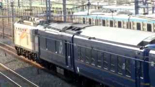 寝台特急 北斗星 【非常ブレーキ 緊急停車】EF510 急停車 鉄道事故ハプニング ブルートレイン ブルトレ