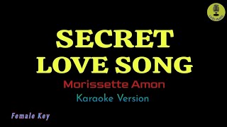Secret Love Song - Morissette Amon (Karaoke Version)