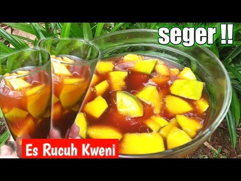 Resep Es Buah Mangga Kweni
