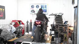 Stock ZX14R Dyno MR12 fuel Tune 213hp David Skipper - YouTube