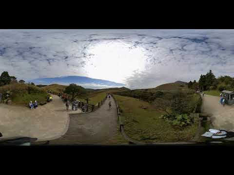 台北 #內政部國家公園署 #陽明山國家公園 #擎天崗 #擎天崗環型步道 #360看見台灣 360 4K 全景即時影像