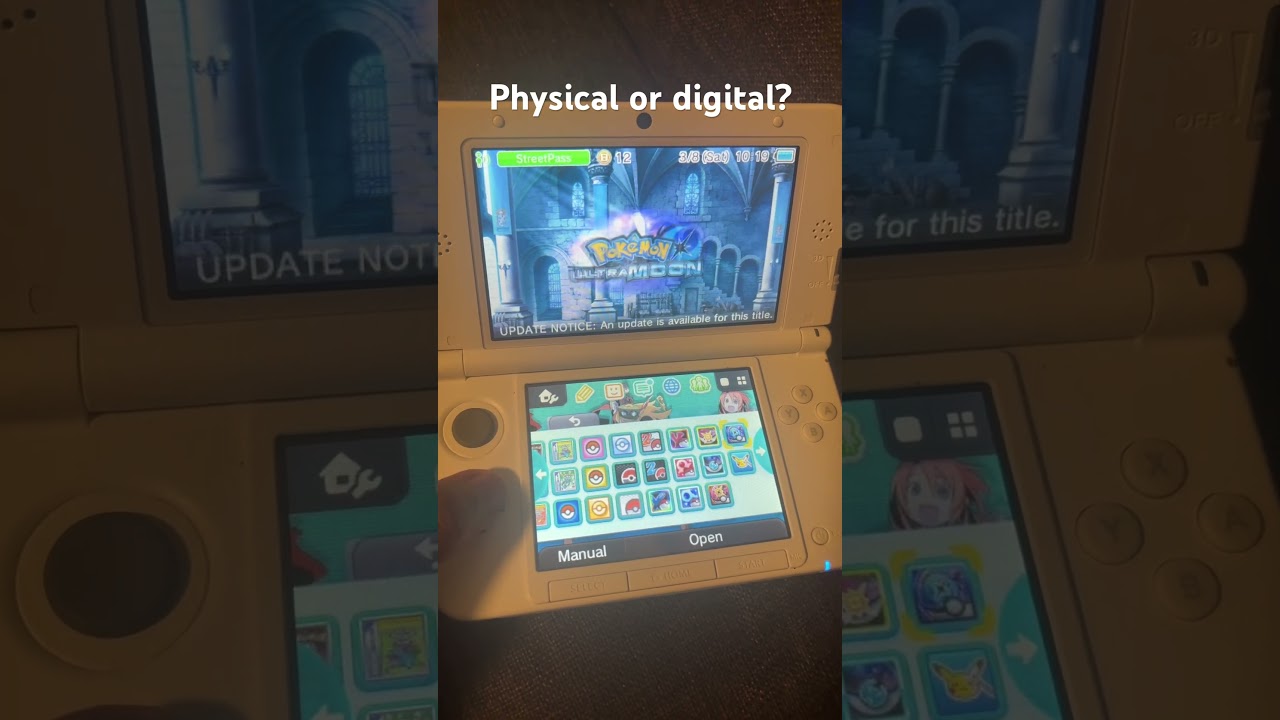 Physical or digital pokemon games, which do you prefer?