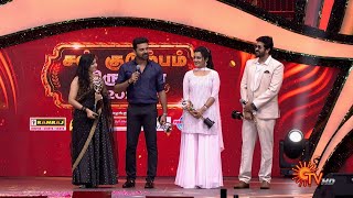 Adorable On-Screen Pairs Best Couple Award Ilakkiya Lakshmi Sun Kudumba Virudhugal Sun Tv