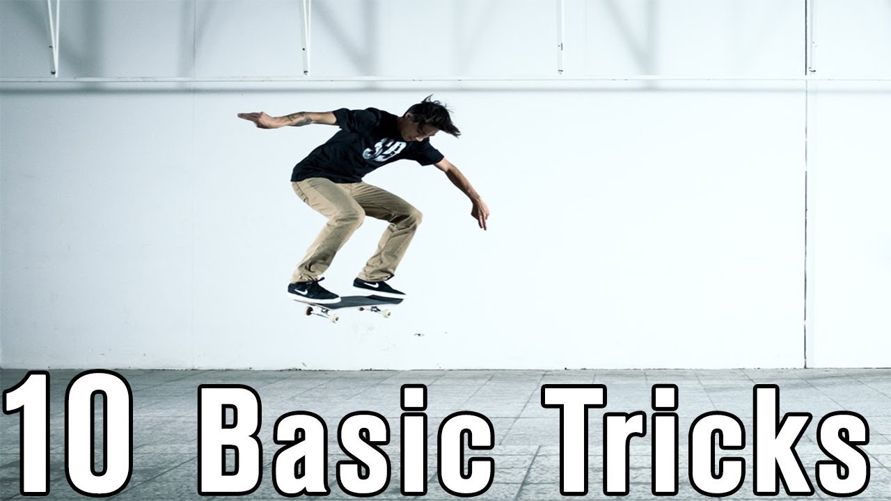 10 Skateboard Tricks EVERY Skateboarder Should know YouTube