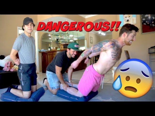 TRYING EXTREME STRENGTH CHALLENGE!! (Warning: Do NOT try this at home)