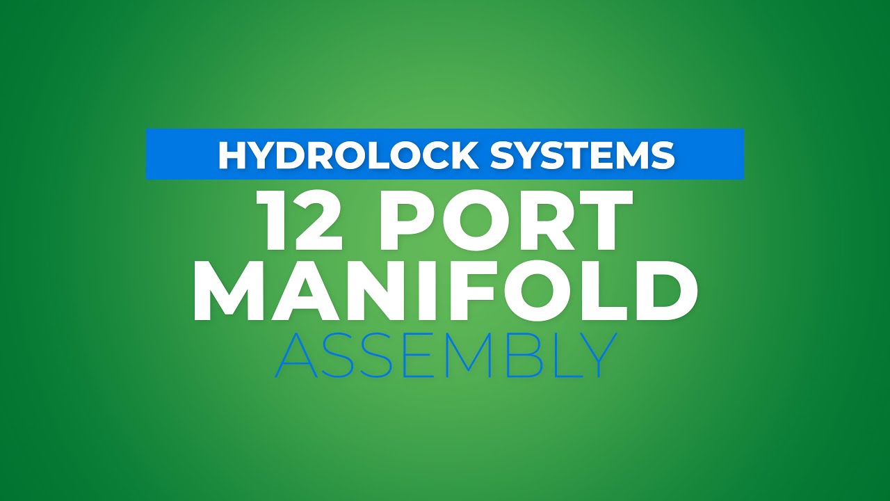 12 Port Manifold Assembly - HydroLock Irrigation Installation (Pt. 5)