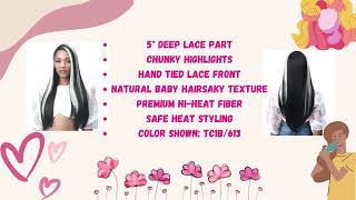 Synthetic Lace Front Wig Human Hair Extensions My Beauty Exchange