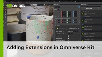 Extension Manager in Omniverse Kit - Add Extensions