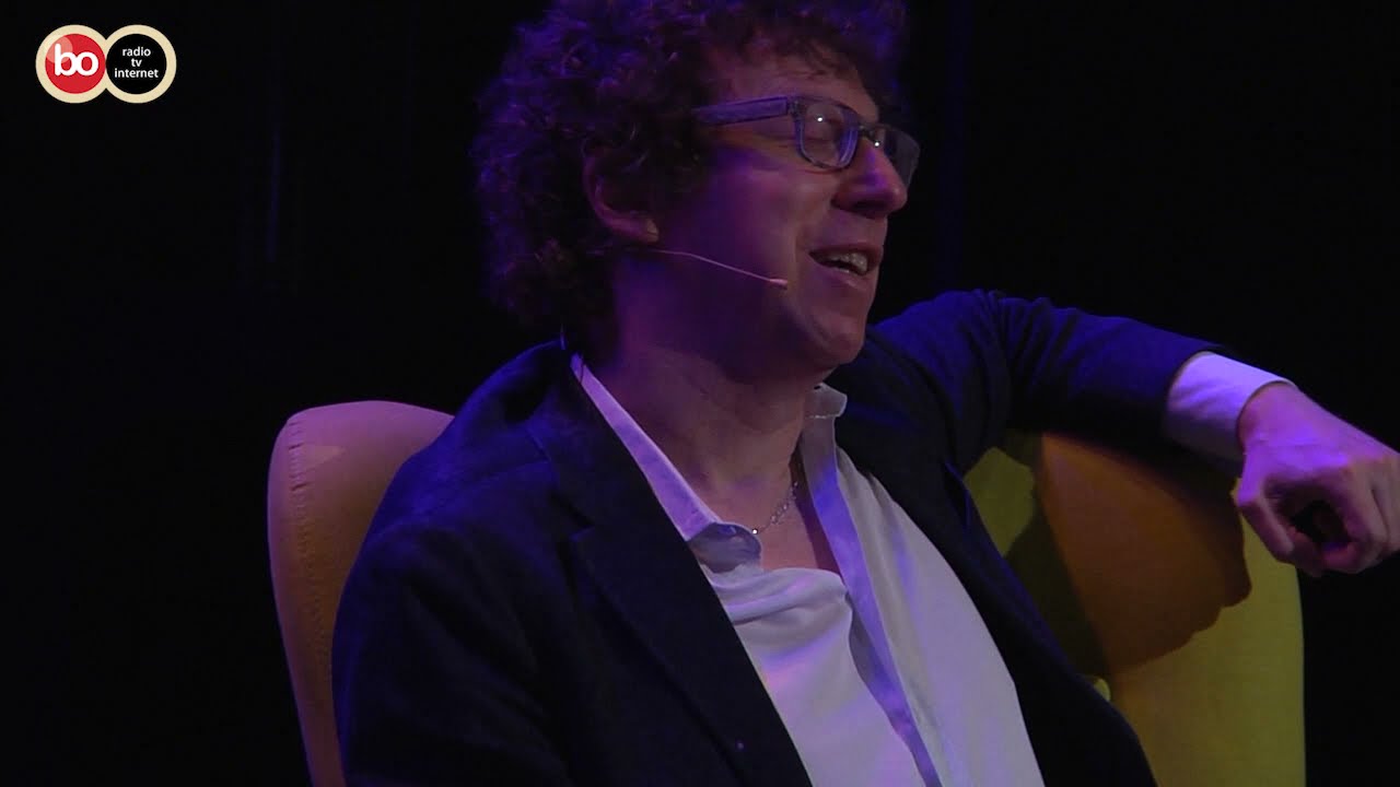 Arnon Grunberg te gast in Floralis in Lisse