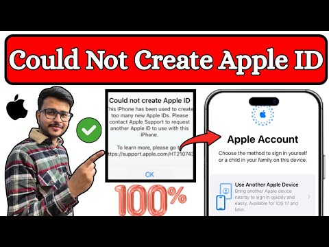 Fix Could Not Create Apple id 😱| Could Not Create Apple id Problem ...