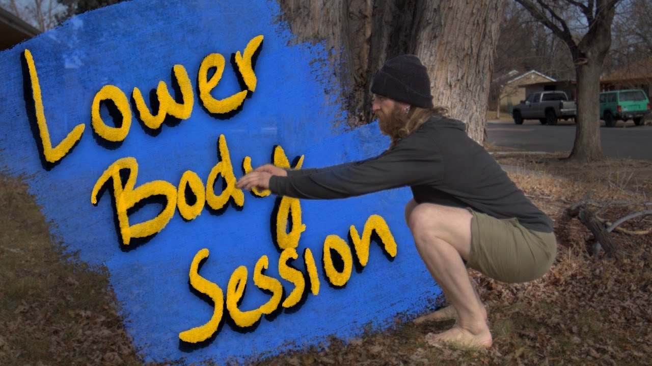 Упражнение на развитие работоспособности нижней части тела: естественные движения