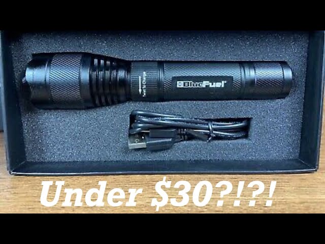 blue fuel rechargeable flashlight NAPA Blue Fuel rechargeable flashlight. Best you can get for under $30