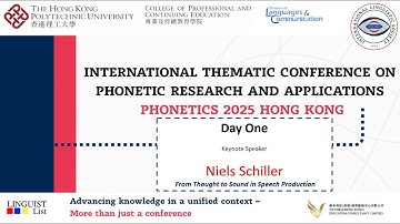 Phonetics 2025 Hong Kong – Day 1 (Onsite Sessions)