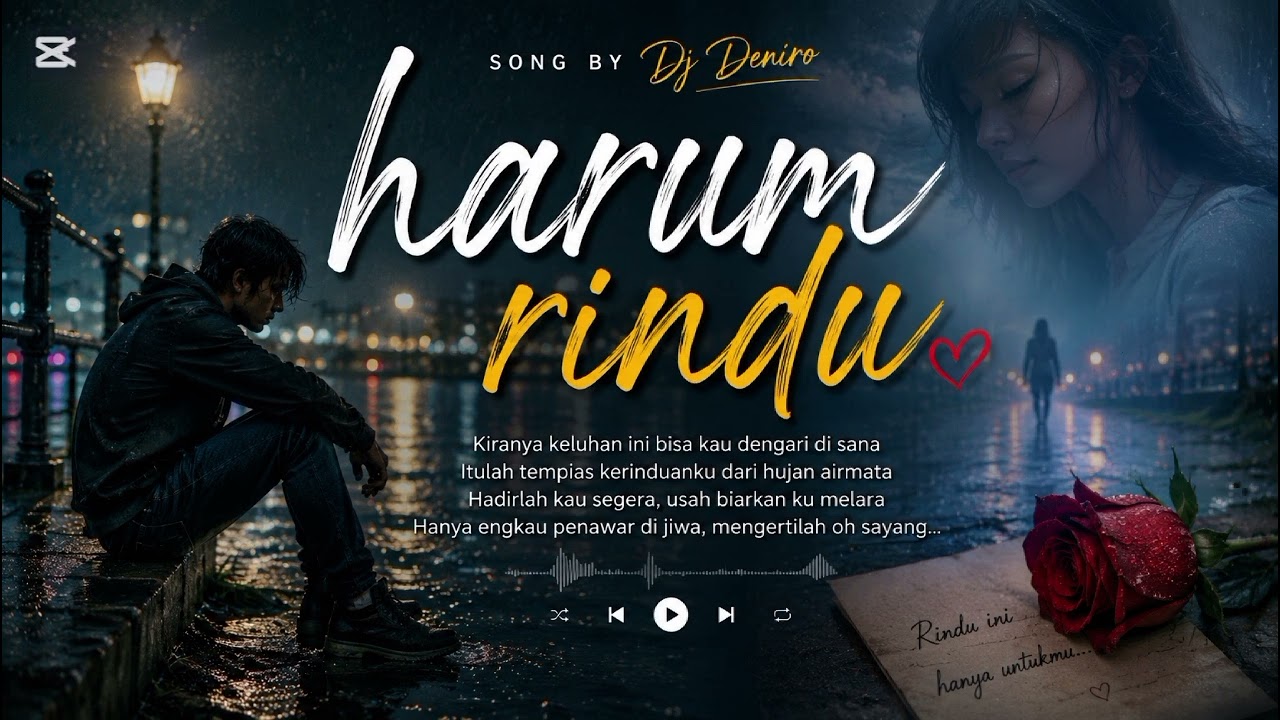 HARUM RINDU - SLOW ROCK JIWANG ©2026 DJ Deniro Studio. All Rights Reserved.#song #lagu #galau #love 