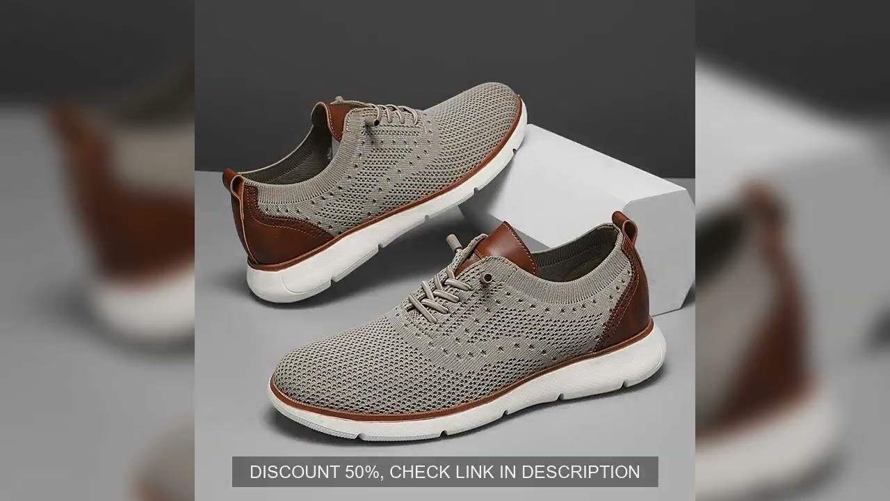 Large Size Comfortable Men's Shoes Light Fashion Casual Sports Shoes Breathable Flying Mesh Top Loaf