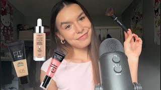 ASMR | Full Face Using Only My Mom's Makeup 💄😲 