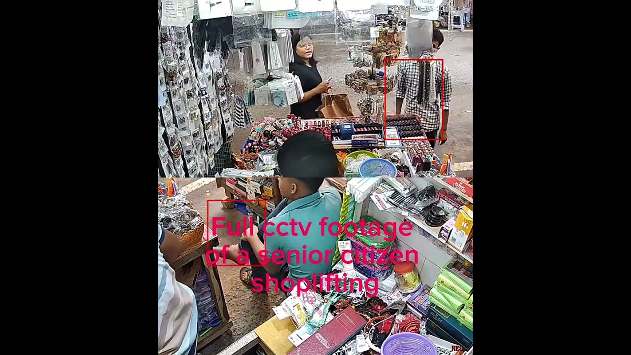 Caught on Camera: Senior Citizen Caught Shoplifting – A Growing Trend?