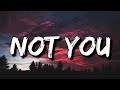 Alan Walker - Not You (Lyrics) ft. Emma Steinbakken [4k]