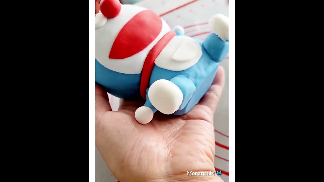 Doraemon Cake topper Tutorial