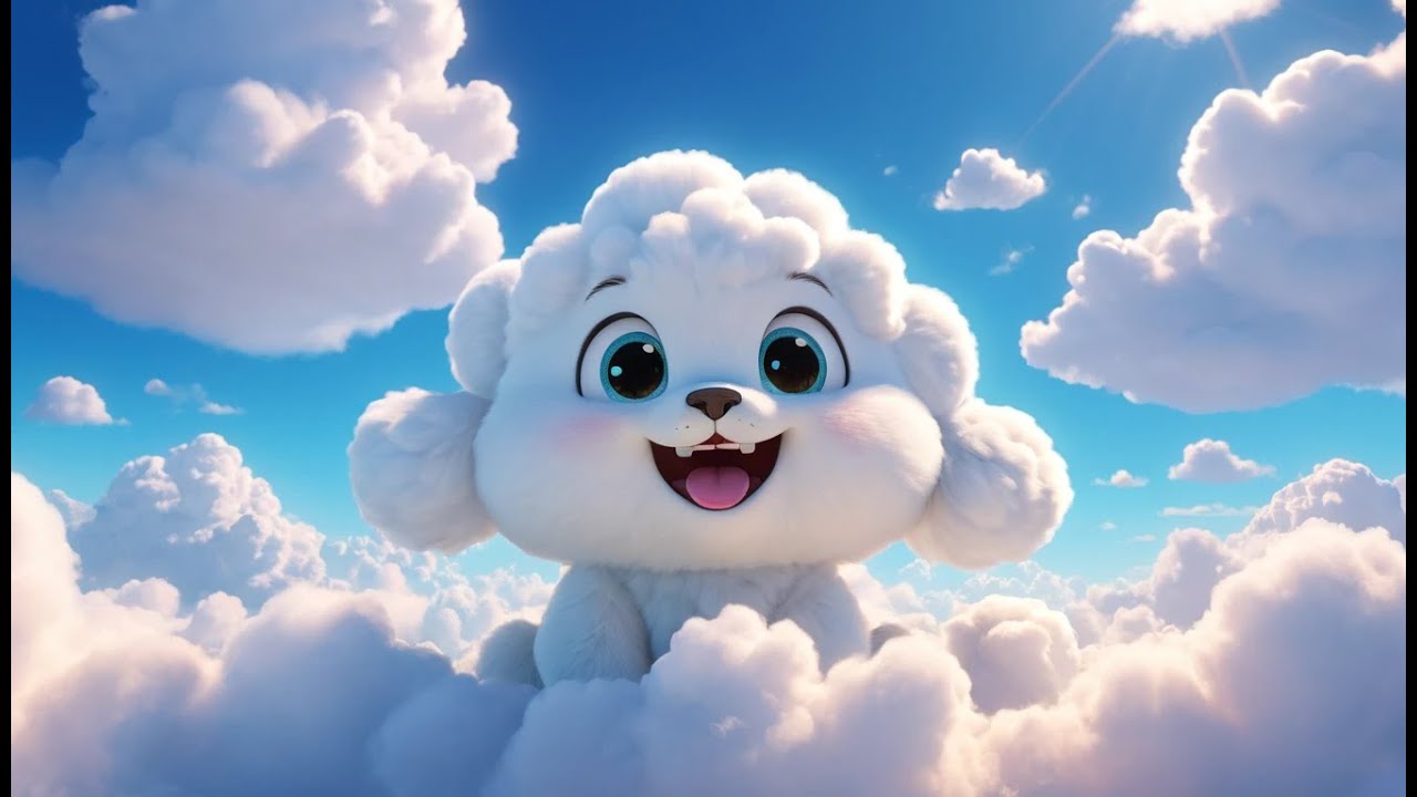 The Shy Cloud Puff | A Gentle Sky Adventure | Kids Bedtime Story