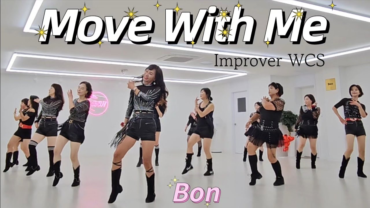 Move With Me - Line Dance (Improver WCS) 무브 위드 미 /초중급 화요동호회 2시 