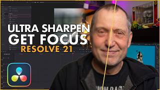 The new ULTRASHARPEN TOOL ⎜DaVinci Resolve 21 Tutorial