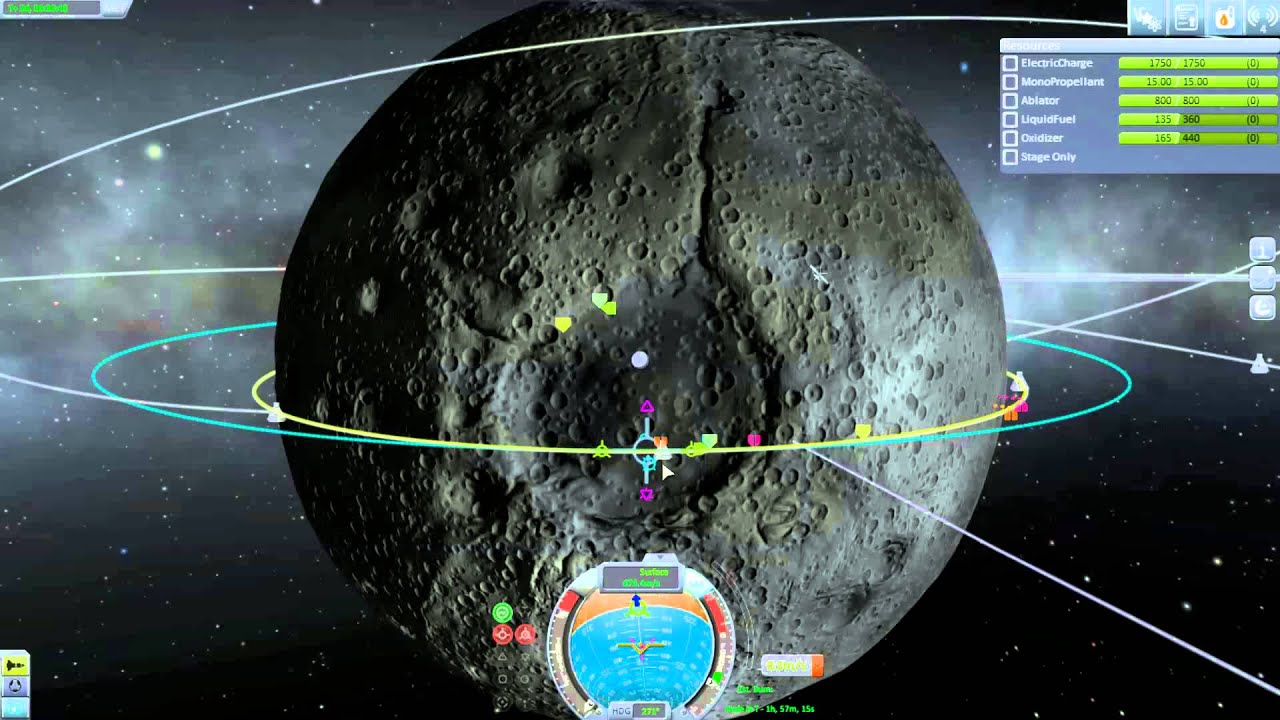 Kerbal Space Program - Career - Rescue Kerbal from orbit of the Mun (x3 ...
