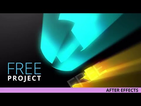 Light Rays Logo Reveal After Effects Templates