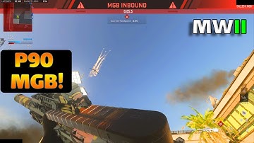 Modern Warfare II SBMM TEST! P90 MGB "NUKE" (reverse boosted) PS5 Gameplay