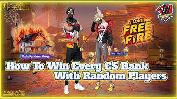 How To Win Every CS Rank With Random Players | Clash Squad Rank Tips & Tricks | Garena free fire Max