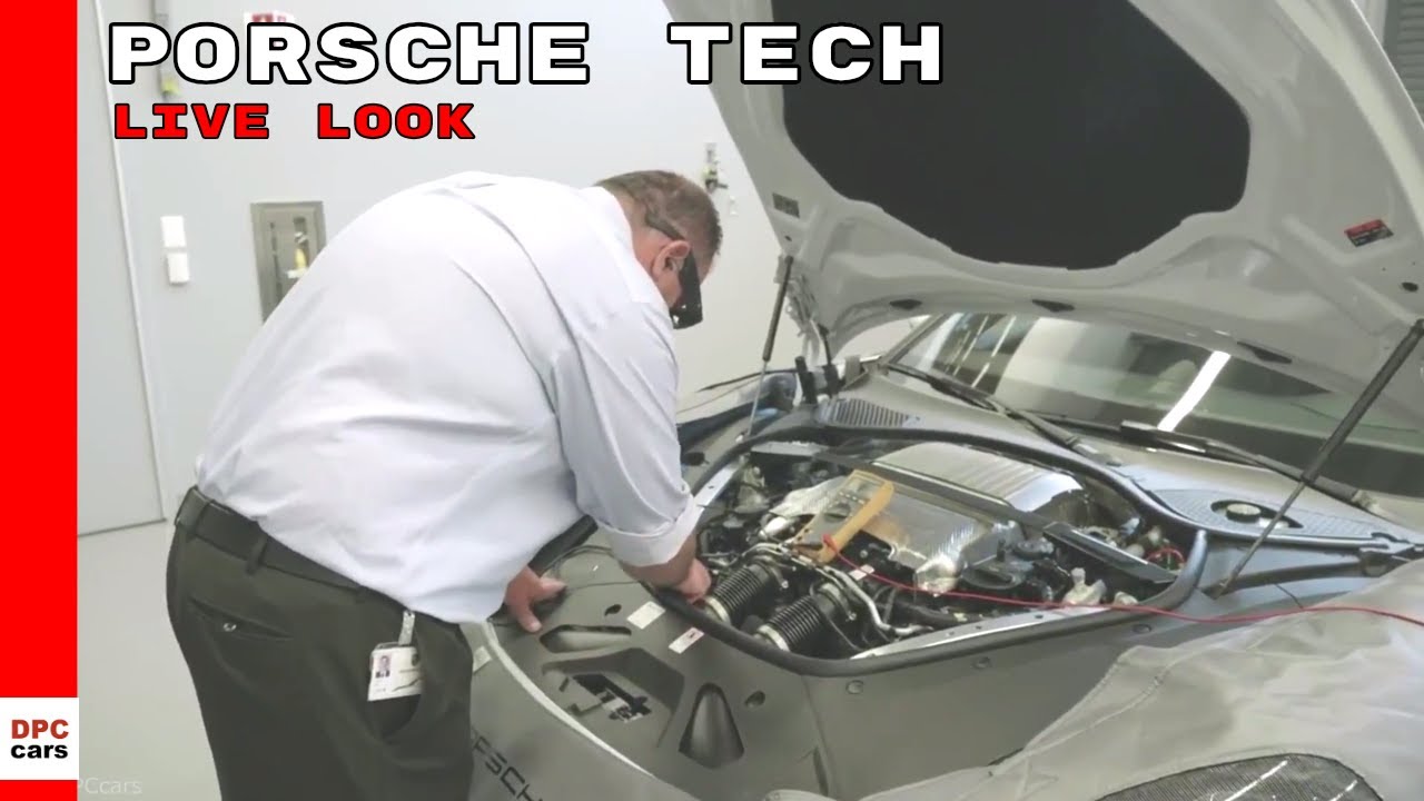 Porsche Tech Live Look Augmented Reality Servicing YouTube