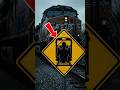Japan's Scariest Train Warning Sign Explained! 🚄⚠️ #Japan #Shinkansen #Shorts