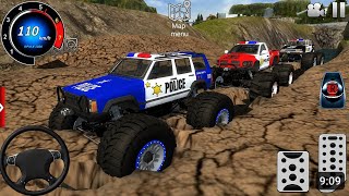 Car Games - Police Monster Truck Impossible Driver #2 - Car Extreme Racing Android Gameplay screenshot 5