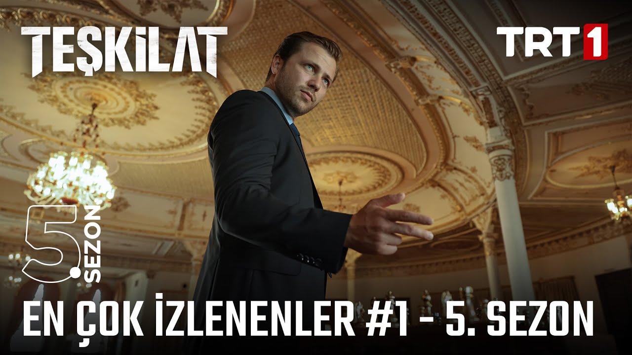 #Teşkilat 5. Sezonun en çok izlenenleri! - #1 @trt1