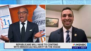 Congressman Subramanyam Talks Birthright Citizenship & Committees with MSNBC's Jonathan Capehart