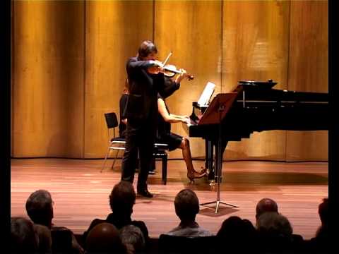 Beethoven Sonata no.8, 1st.  mvt. - Liviu Prunaru violin, klara Wurtz piano