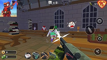 Pixel Combat: Zombies Strike #6 New Update | Great Hall Unlocked