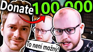 Herdyn dostal 100.000 KČ DONATE! - Agrael malém zešílel!