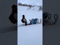 Deep Snow Struggles ❄️ @alko_71 #snowmobile #sledheadzzz #epic #sendit #winter #skidoo #brp #funny
