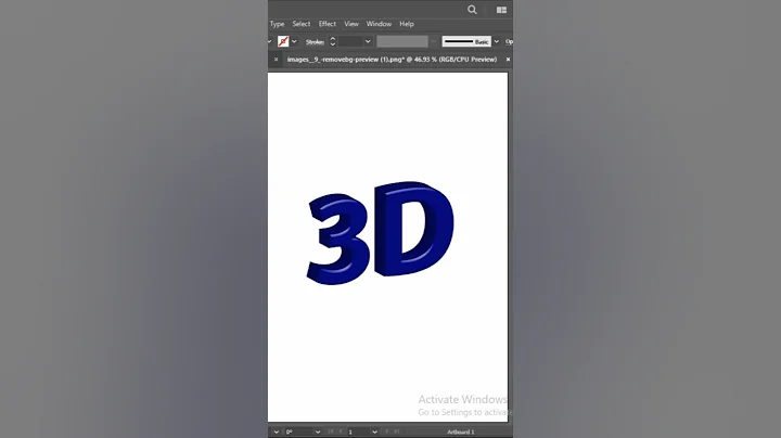 CREATE A STUNNING 3D TEXT EFFECTS IN ADOBE ILLUSTRATOR @IllustratorMagic