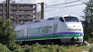 期間限定復活上沼垂色E653系H202編成【4K】特急しらゆき4号信越本線上り54M