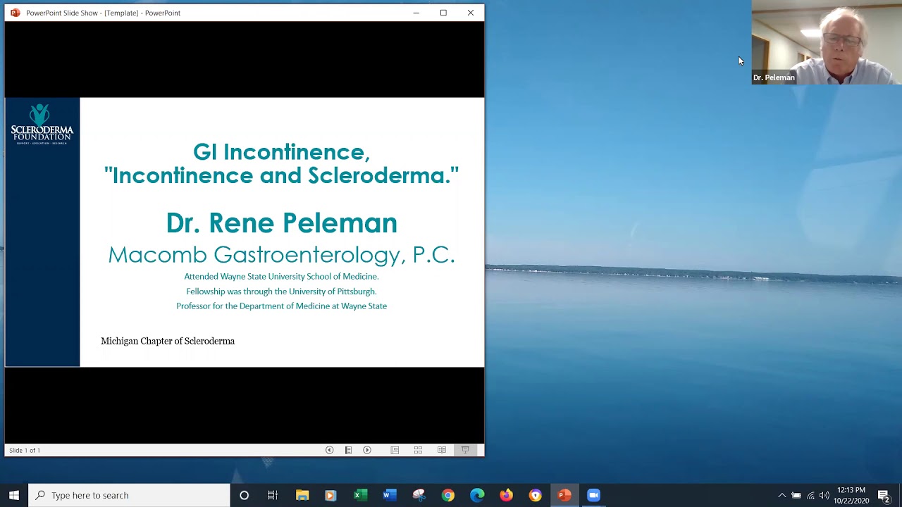 GI Incontinence and Scleroderma by Dr. Peleman - Michigan Chapter ...