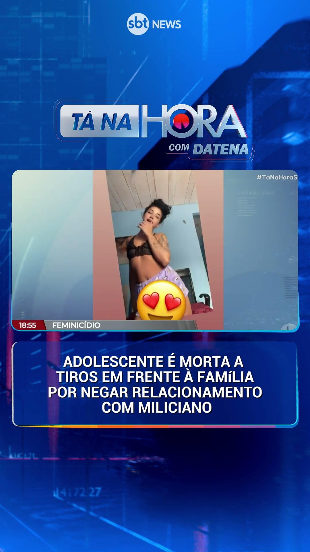 Adolescente é morta a tiros após recusar relação com miliciano | Tá na Hora (12/12/24)